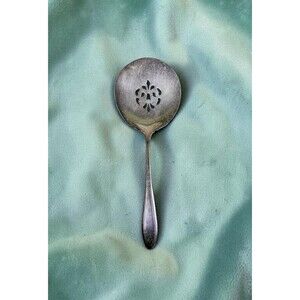 Antique Simeon L. & George H. Rogers Company Silverplate Server, Slotted Spoon